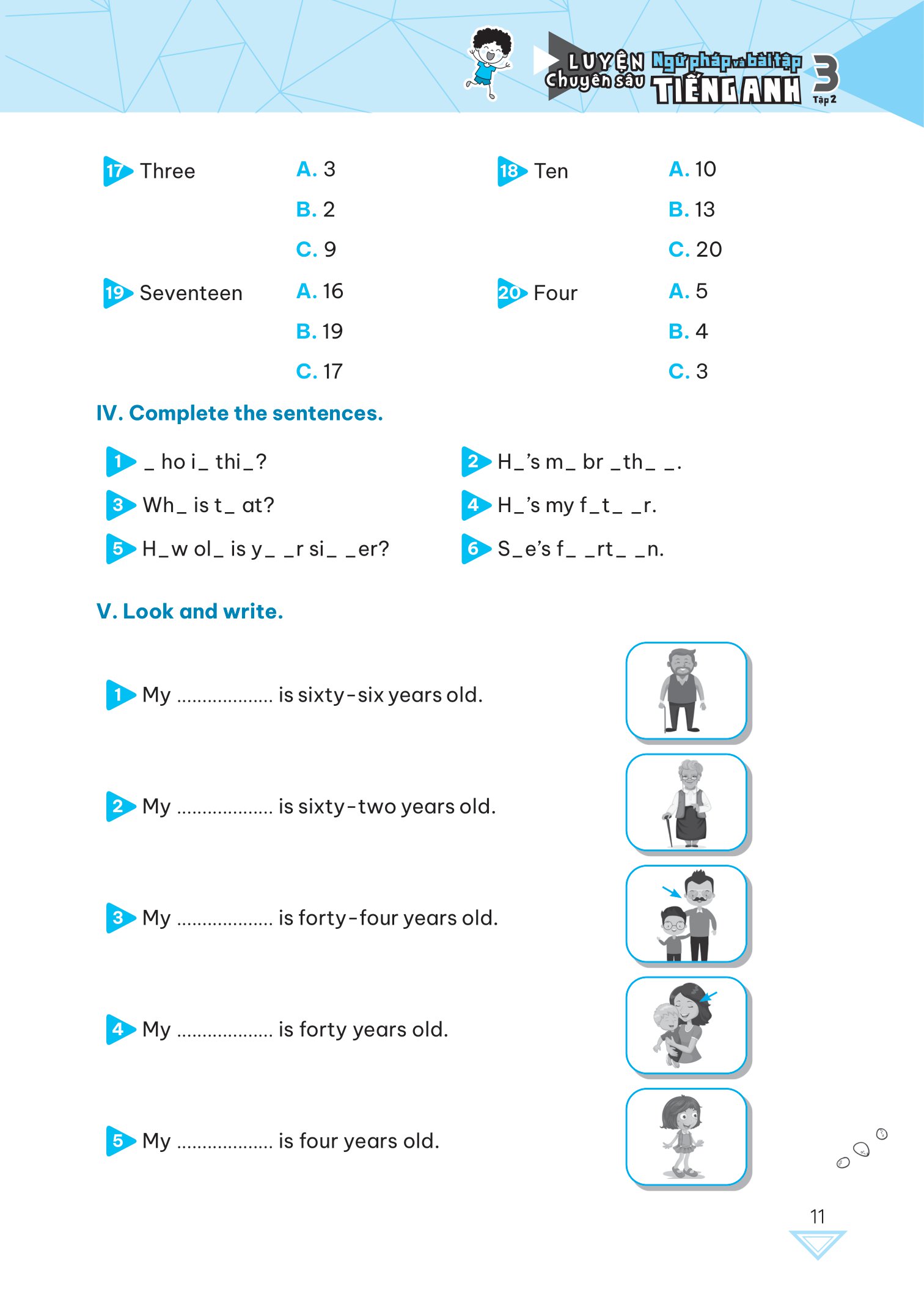 bộ global success - luyện chuyên sâu ngữ pháp và bài tập tiếng anh 3 - tập 2