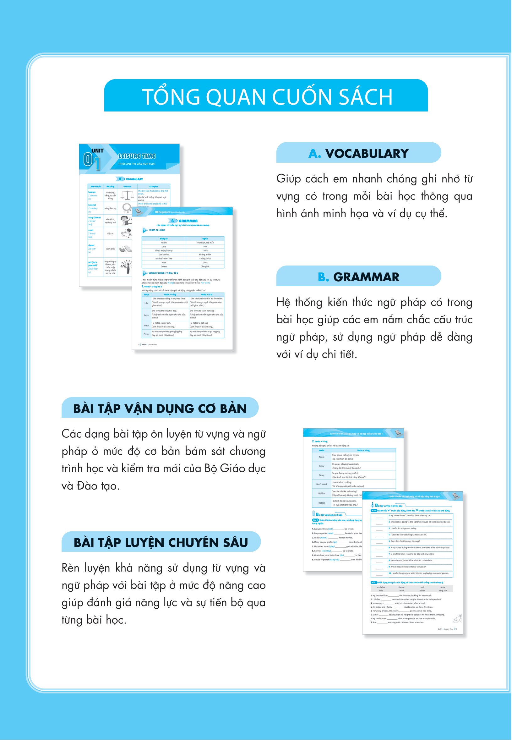 bộ global success - luyện chuyên sâu ngữ pháp và bài tập tiếng anh 8 - tập 1