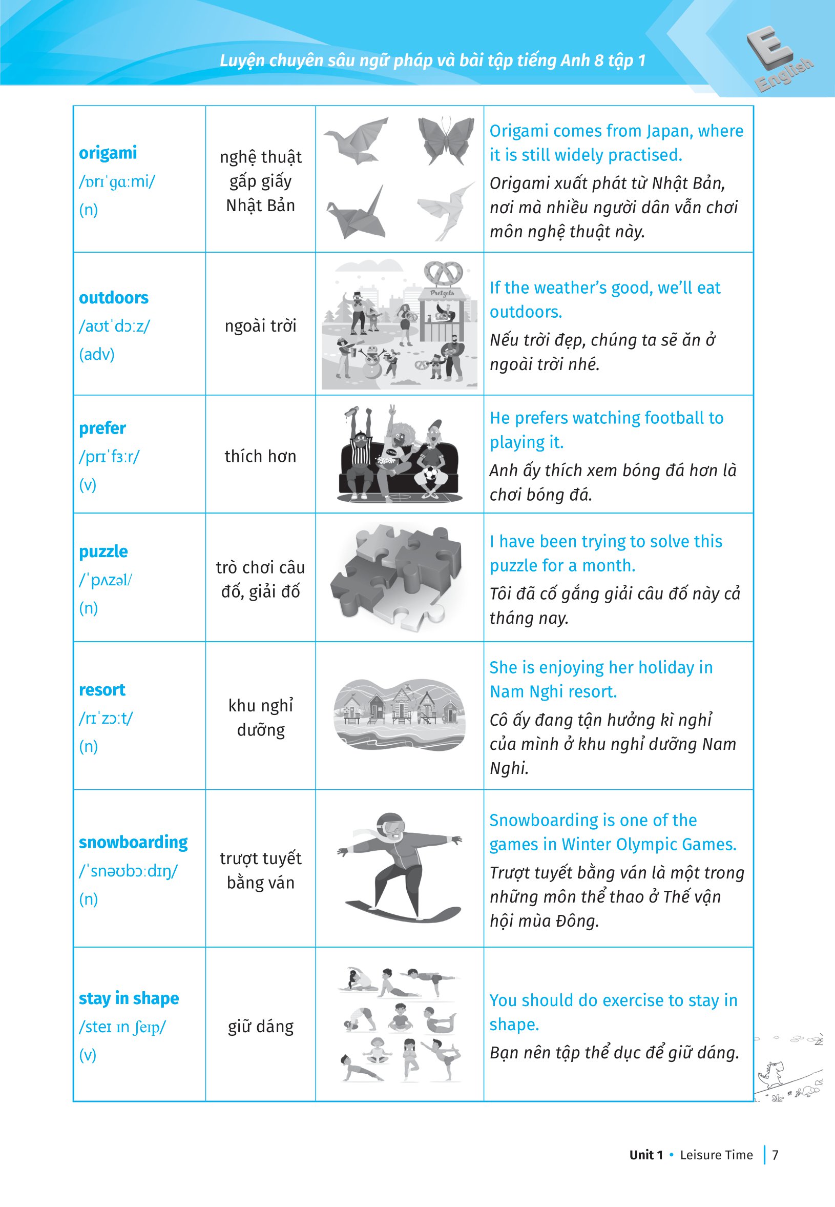 bộ global success - luyện chuyên sâu ngữ pháp và bài tập tiếng anh 8 - tập 1