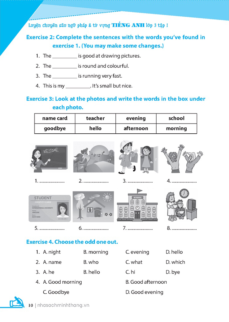 bộ global success - luyện chuyên sâu ngữ pháp và từ vựng tiếng anh lớp 3 - tập 1