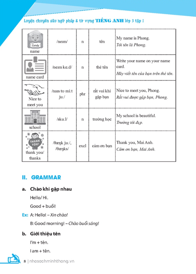 bộ global success - luyện chuyên sâu ngữ pháp và từ vựng tiếng anh lớp 3 - tập 2 (cơ bản và nâng cao)
