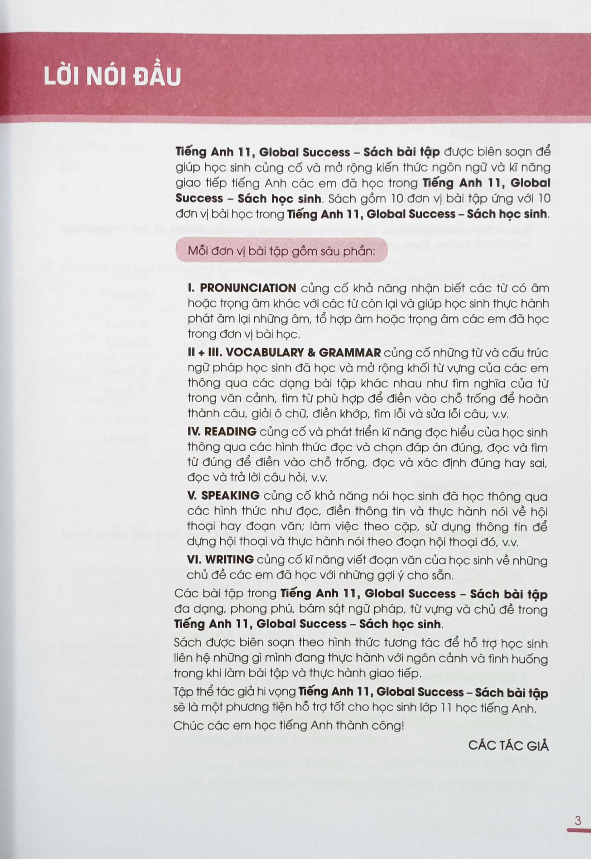 bộ global success - tiếng anh 11 - sách bài tập (2023)