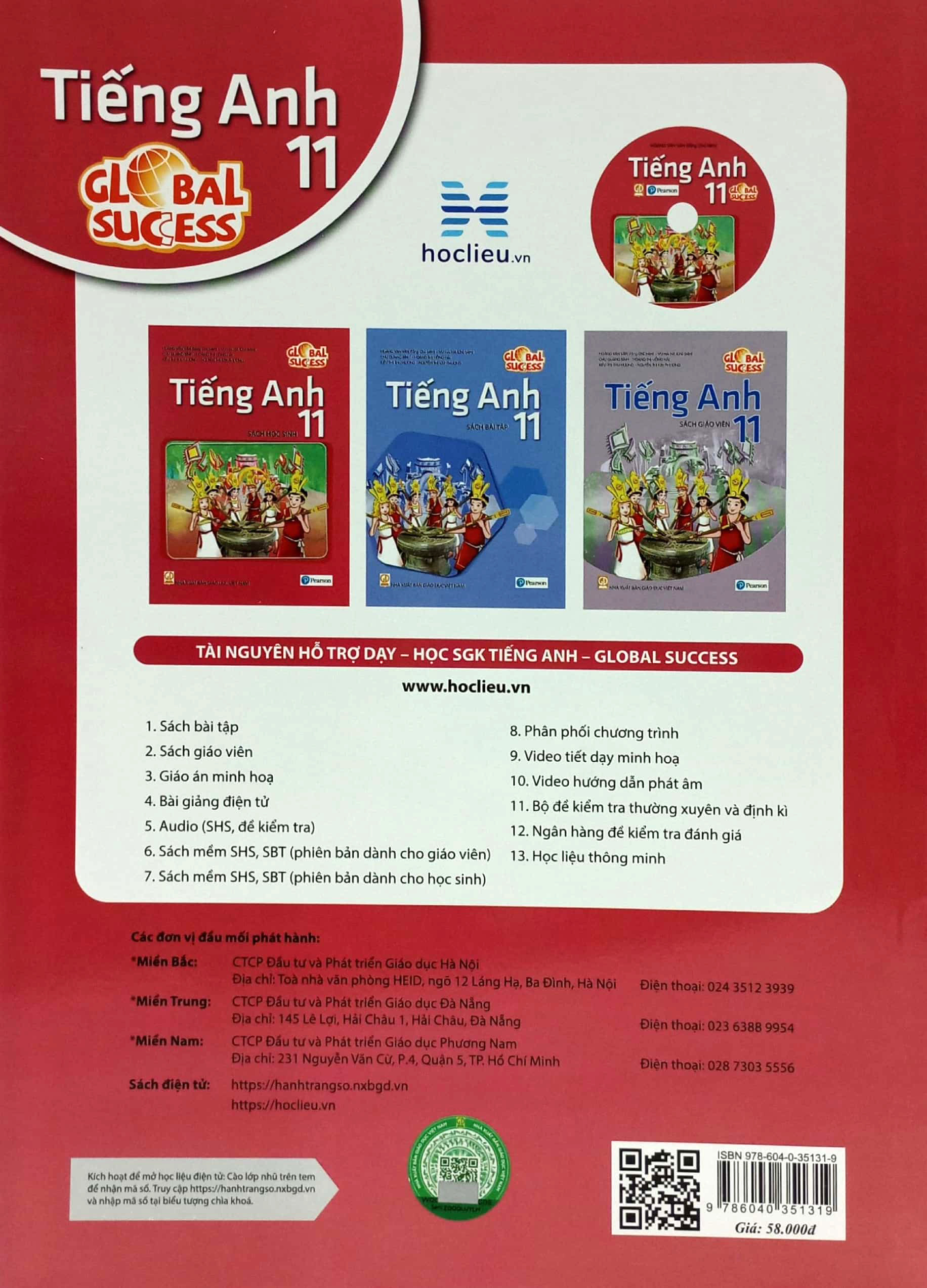 bộ global success - tiếng anh 11 - student book (2023)