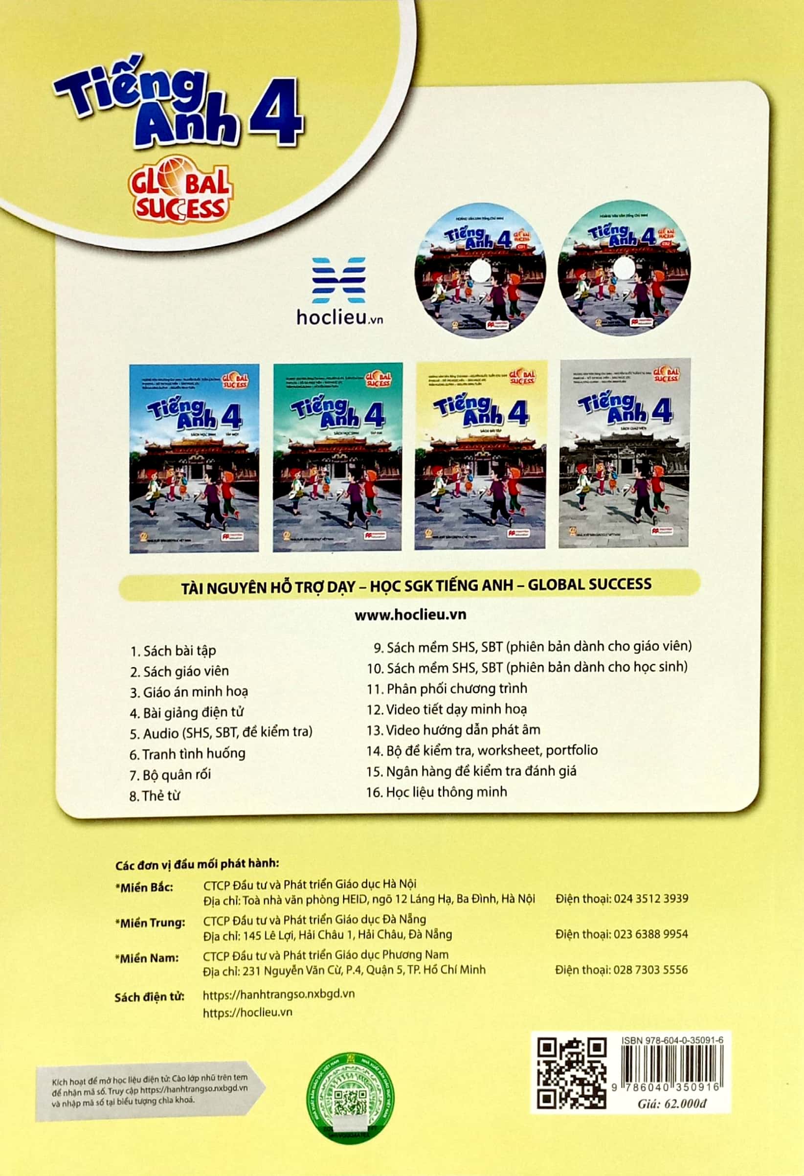 bộ global success - tiếng anh 4 - sách bài tập (2023)