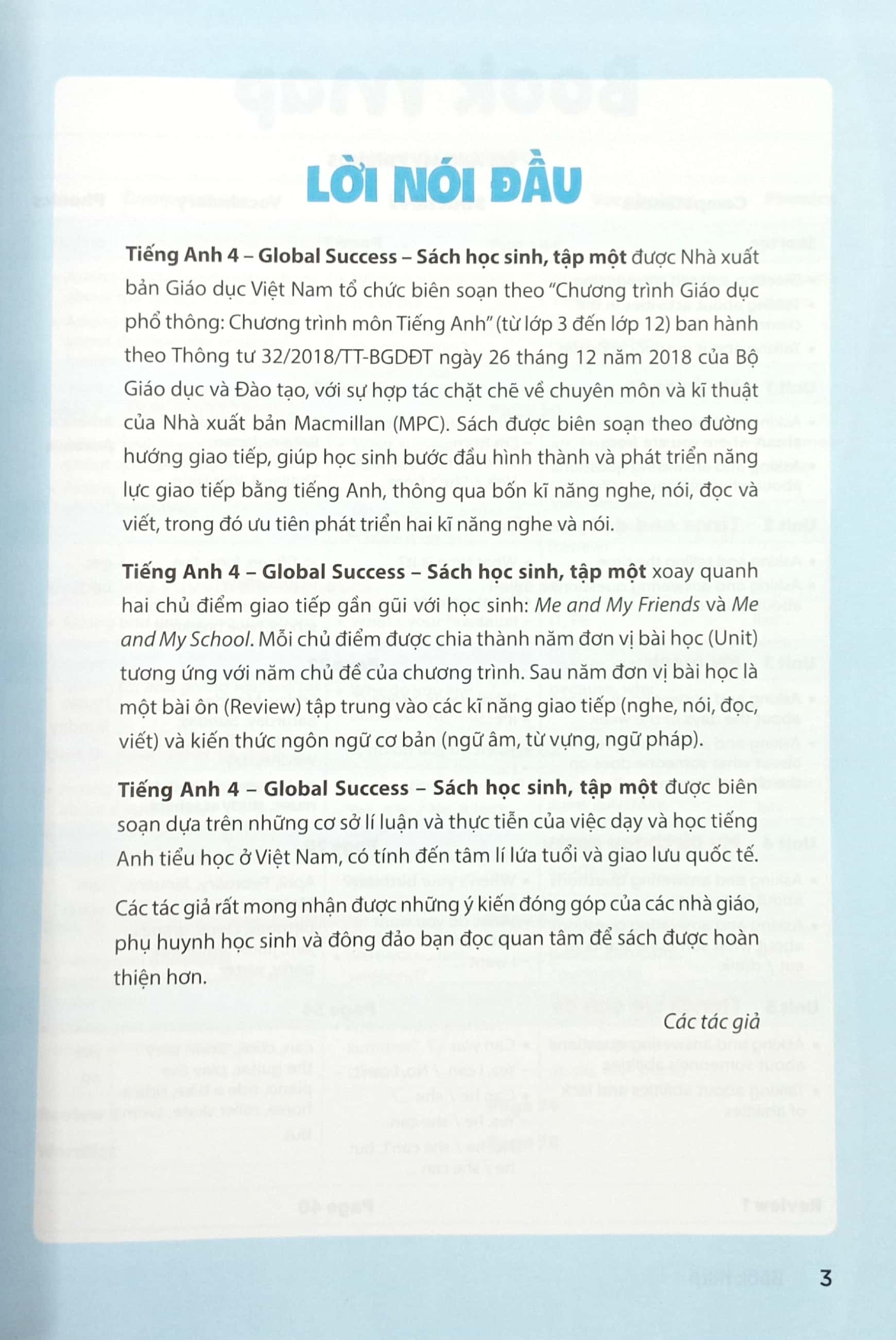 bộ global success - tiếng anh 4 tập 1 - sách học sinh (2023)