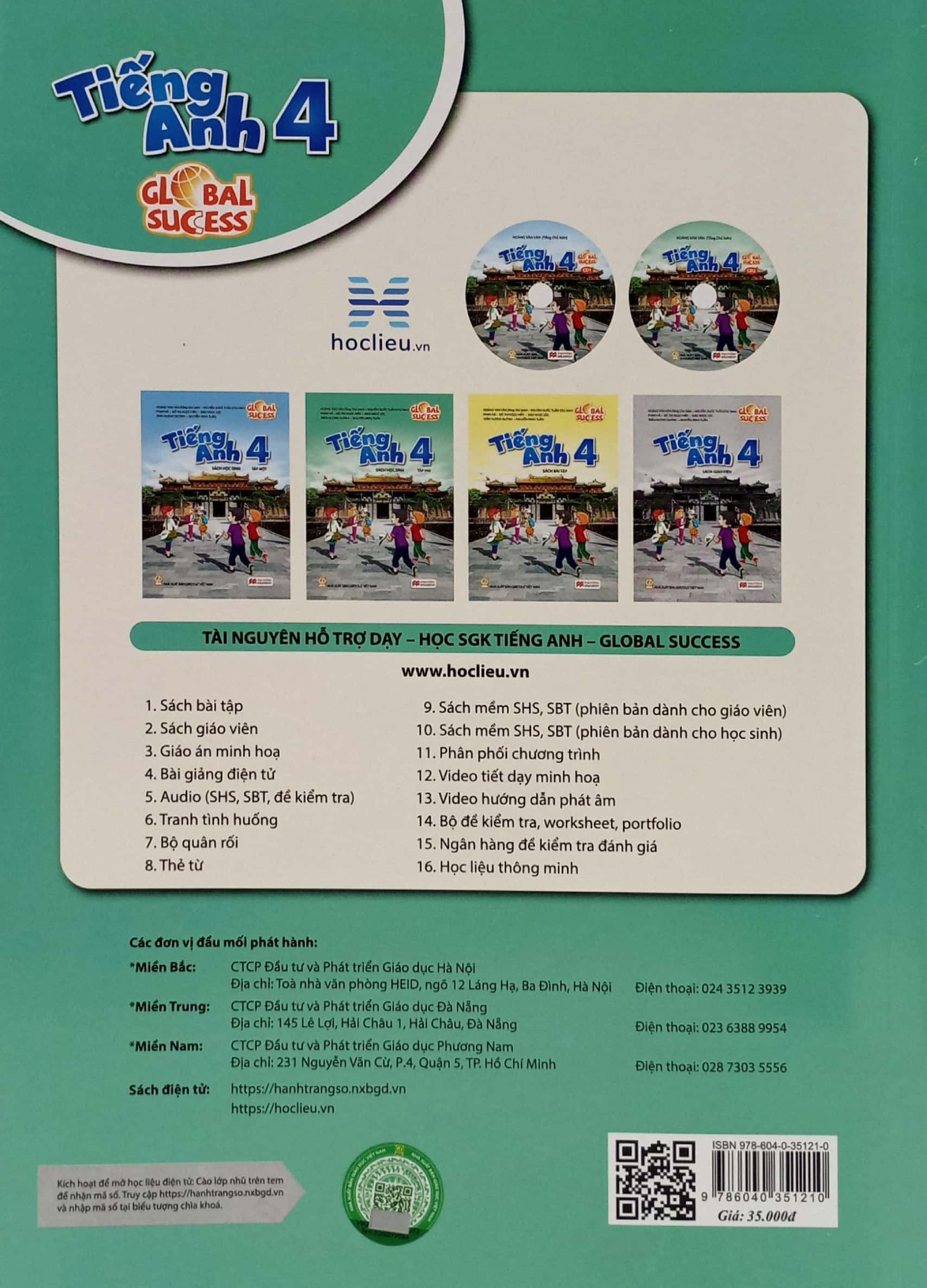 bộ global success - tiếng anh 4 tập 2 - sách học sinh (2023)