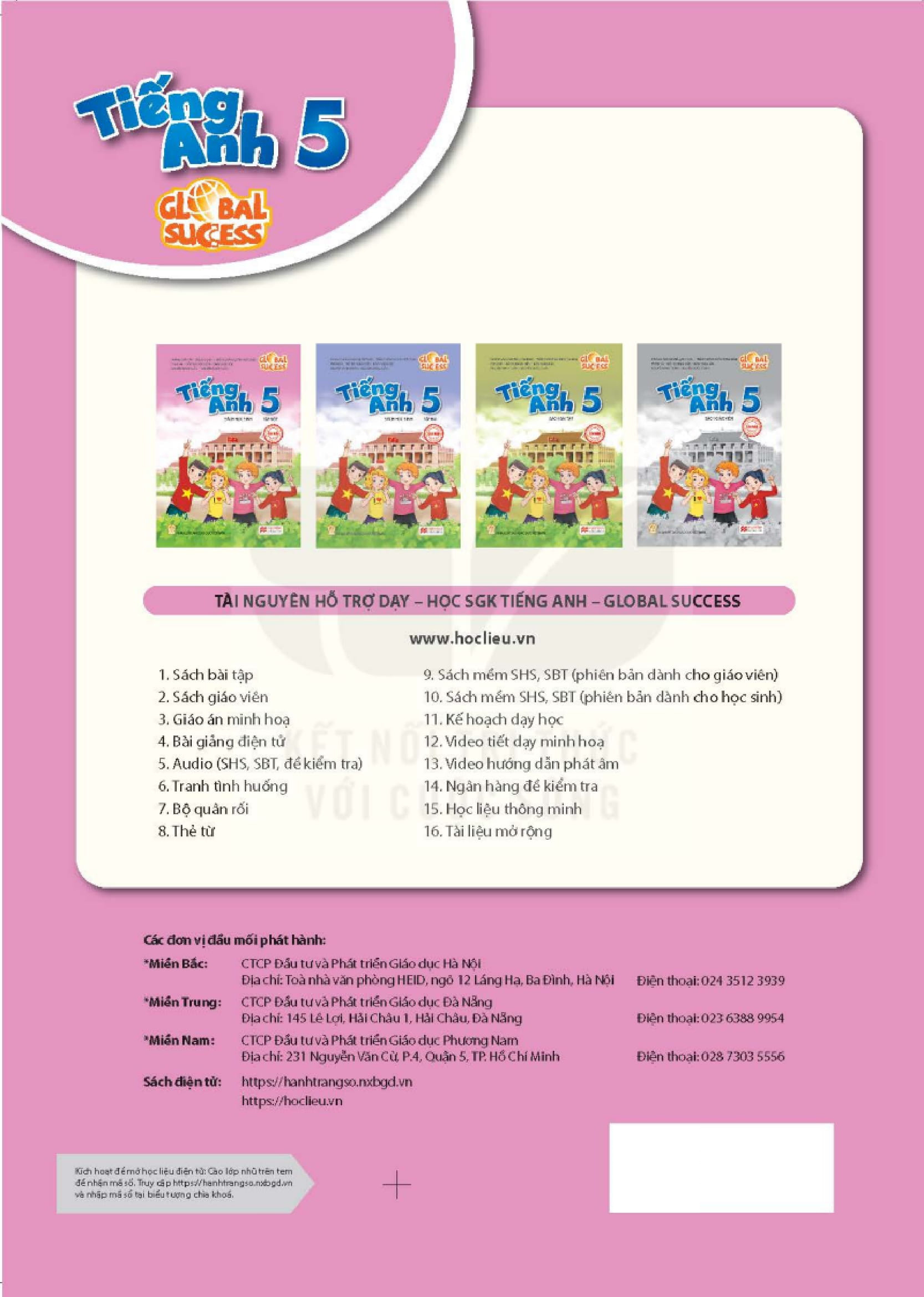 Bo
						
										
										Global Success - Tieng Anh 5 - Sach Hoc Sinh - Tap Mot (2024)