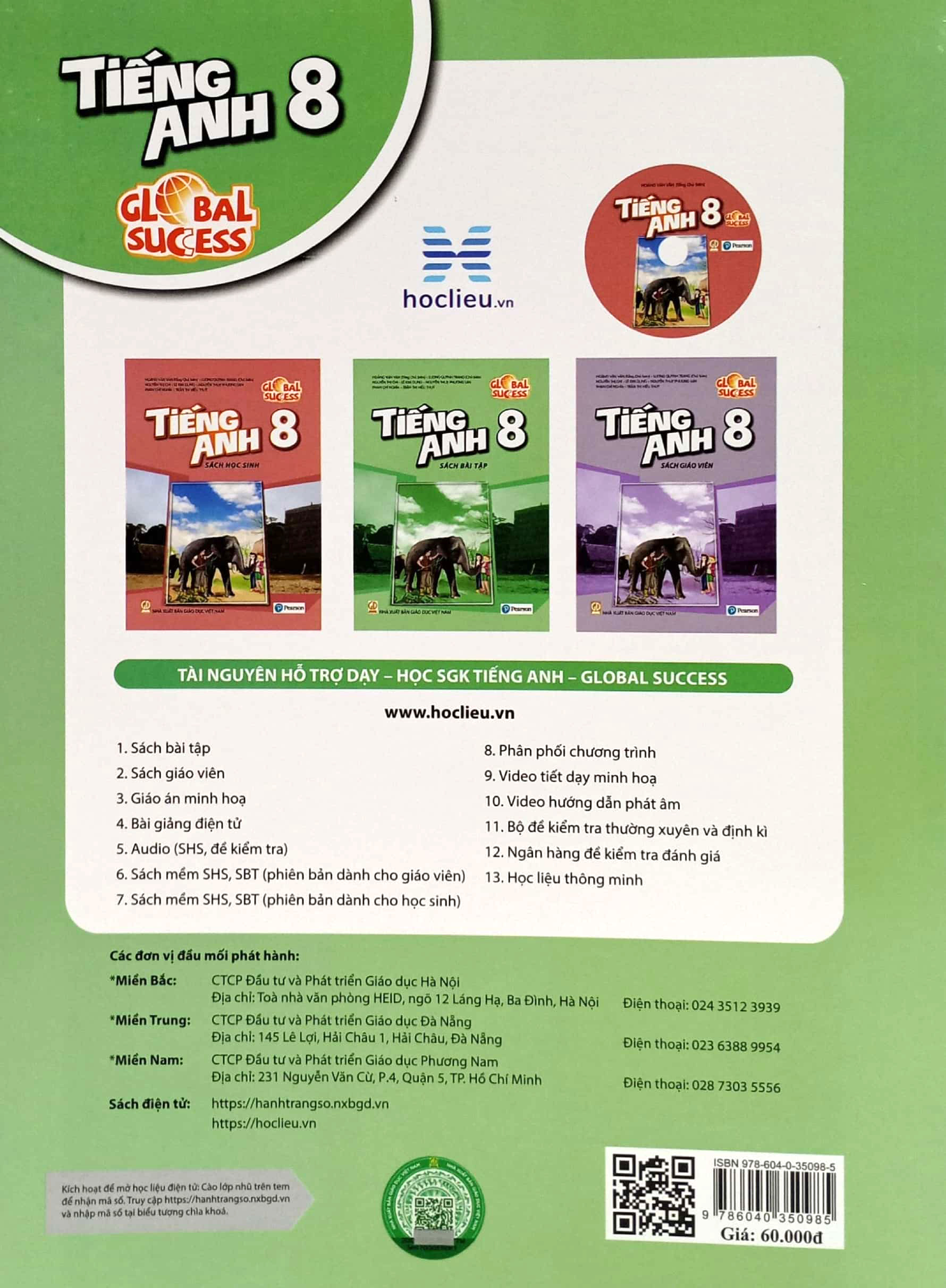 bộ global success - tiếng anh 8 - sách bài tập (2023)