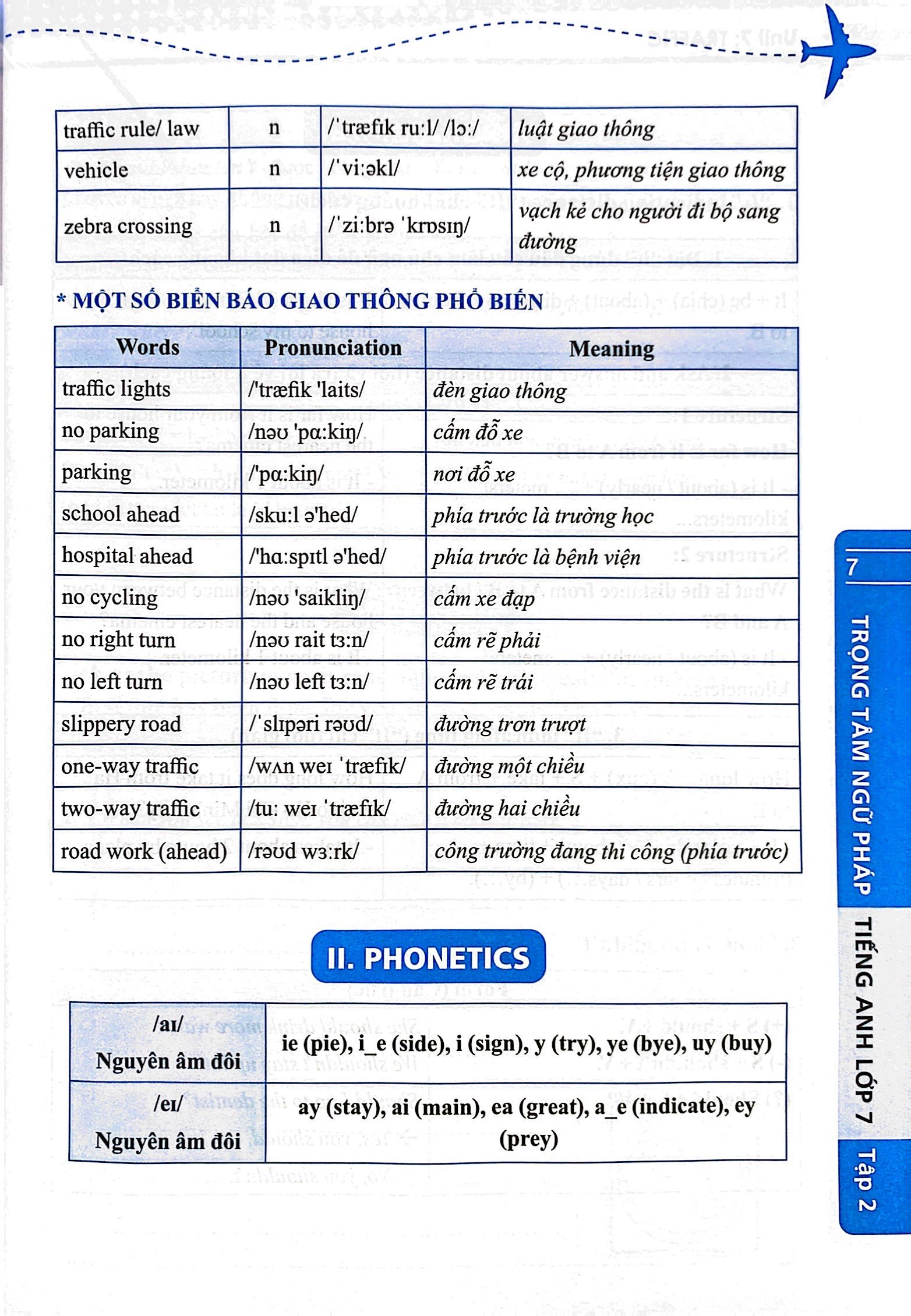 bộ global success - trọng tâm ngữ pháp tiếng anh lớp 7 - tập 2 - có đáp án (tái bản 2023)
