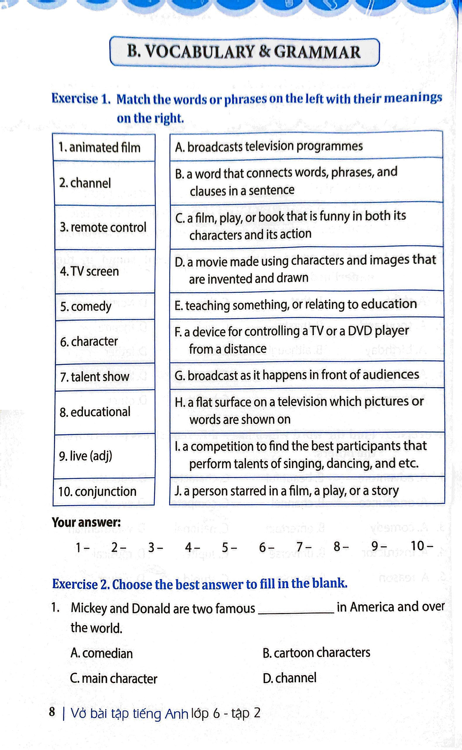 bộ global success - vở bài tập tiếng anh lớp 6 - tập 2 (có đáp án)