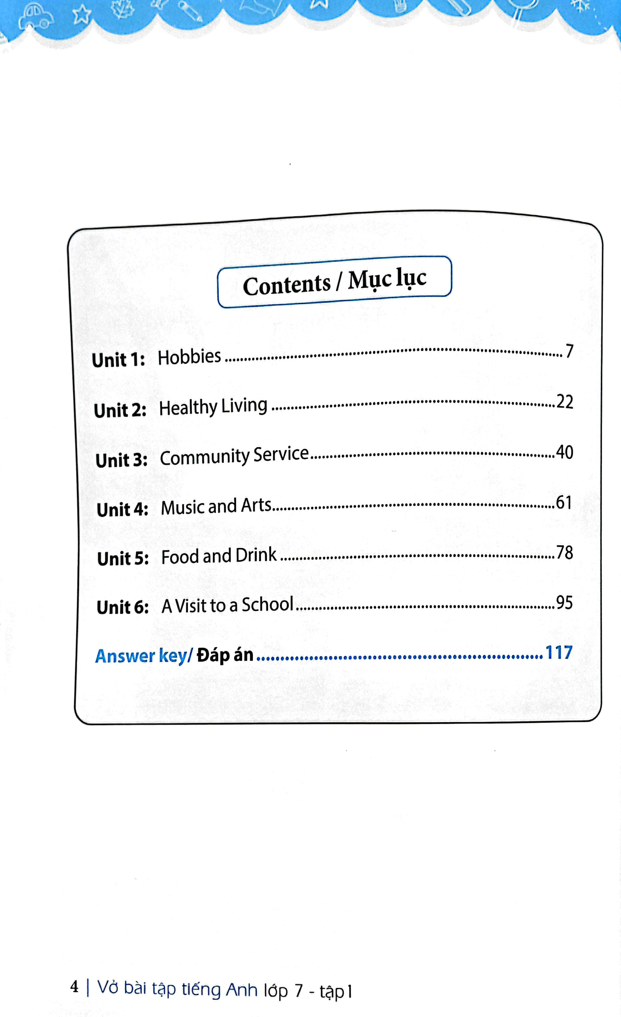 bộ global success - vở bài tập tiếng anh lớp 7 - tập 1 (có đáp án)