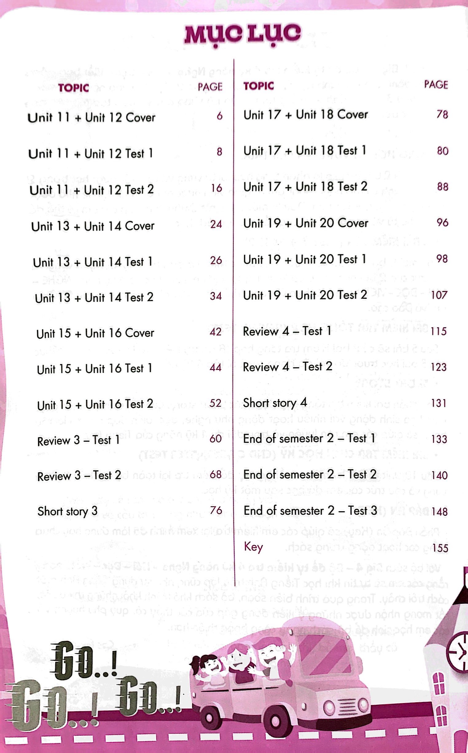 bộ global sucess - big 4 - bộ đề tự kiểm tra 4 kỹ năng nghe-nói-đọc-viết tiếng anh cơ bản và nâng cao - lớp 3 - tập 2