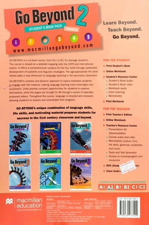 bộ go beyond student's book premium pack 2