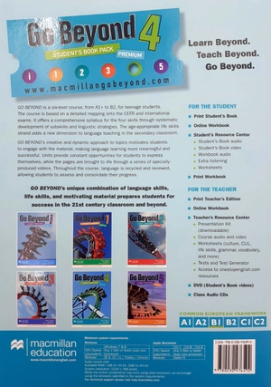 bộ go beyond student's book premium pack 4
