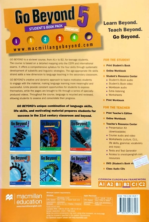 bộ go beyond student's book premium pack 5