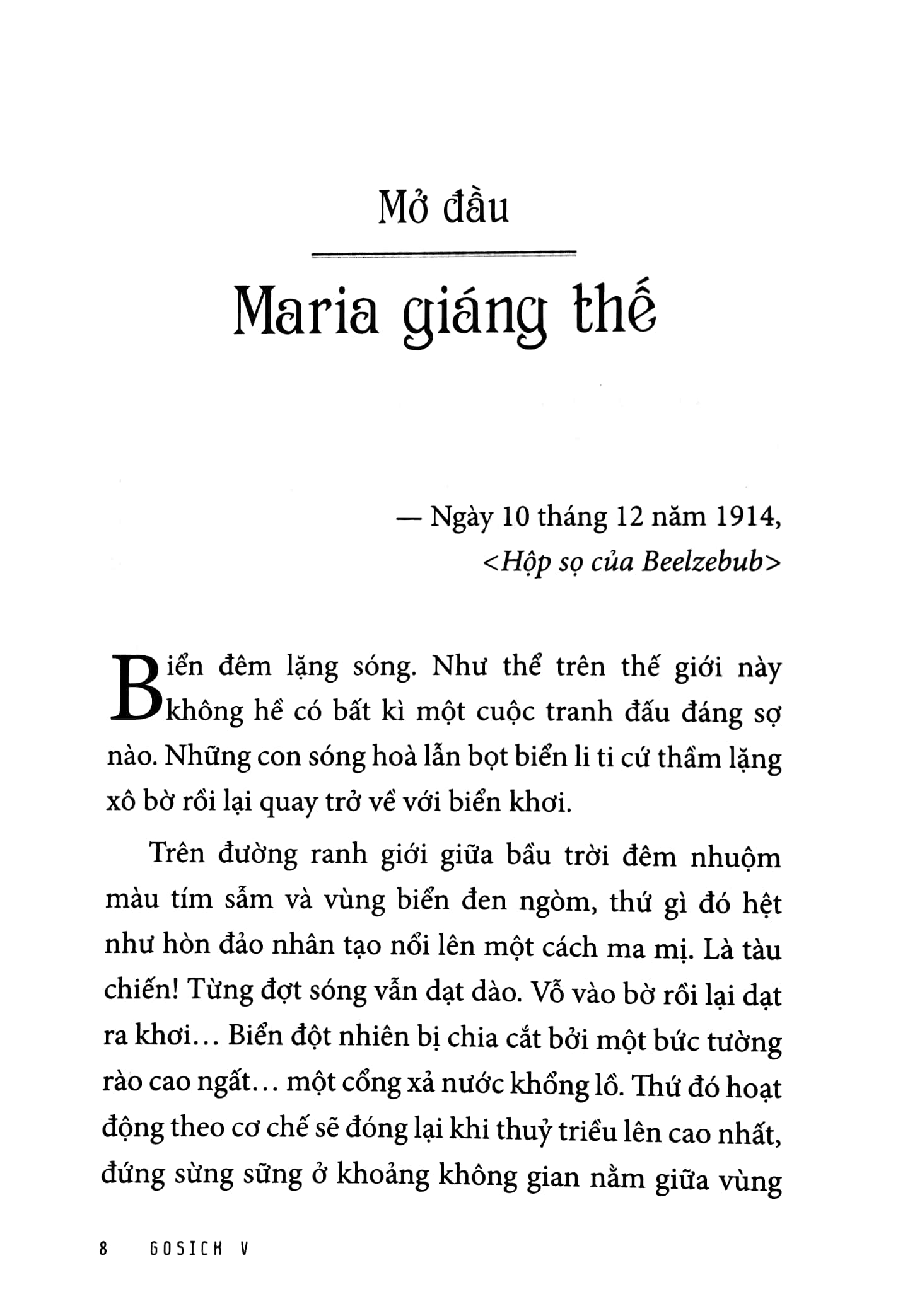 bộ gosick - tập 5