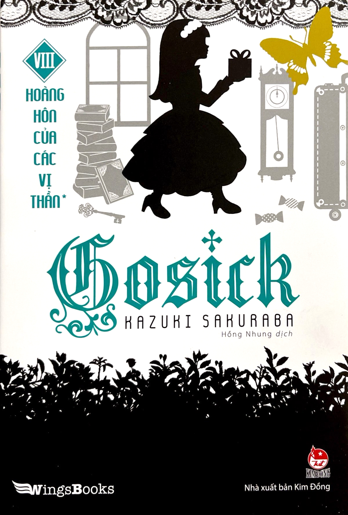 bộ gosick - tập 8 - tặng kèm bookmark
