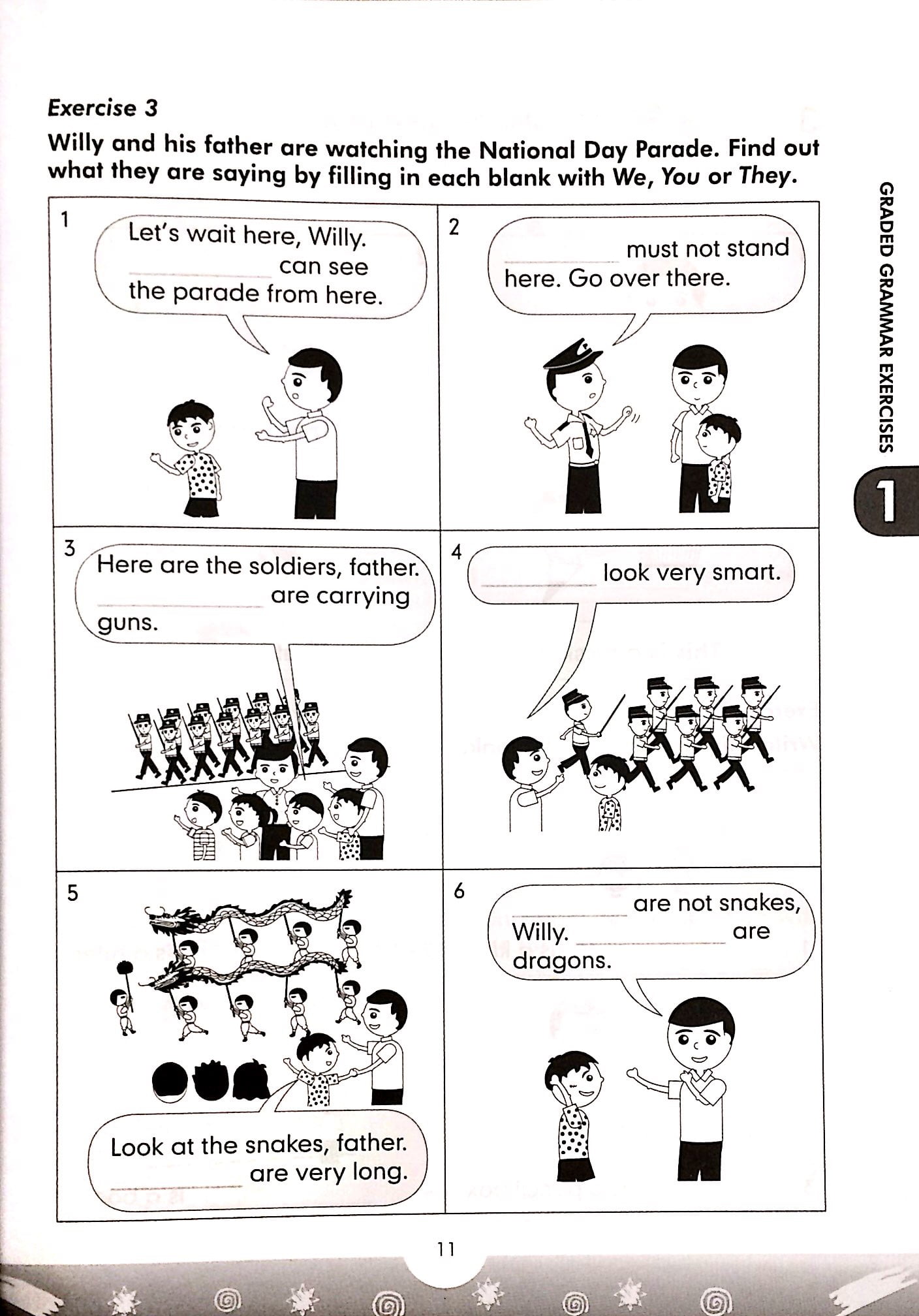 bộ graded grammar exercises 1