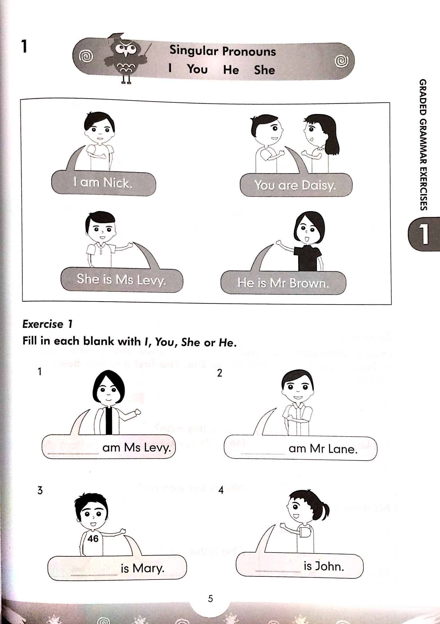 bộ graded grammar exercises 1