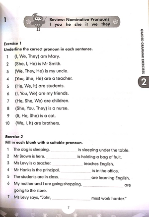 bộ graded grammar exercises 2 (không cd)