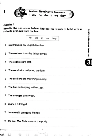 bộ graded grammar exercises 3 (không cd)