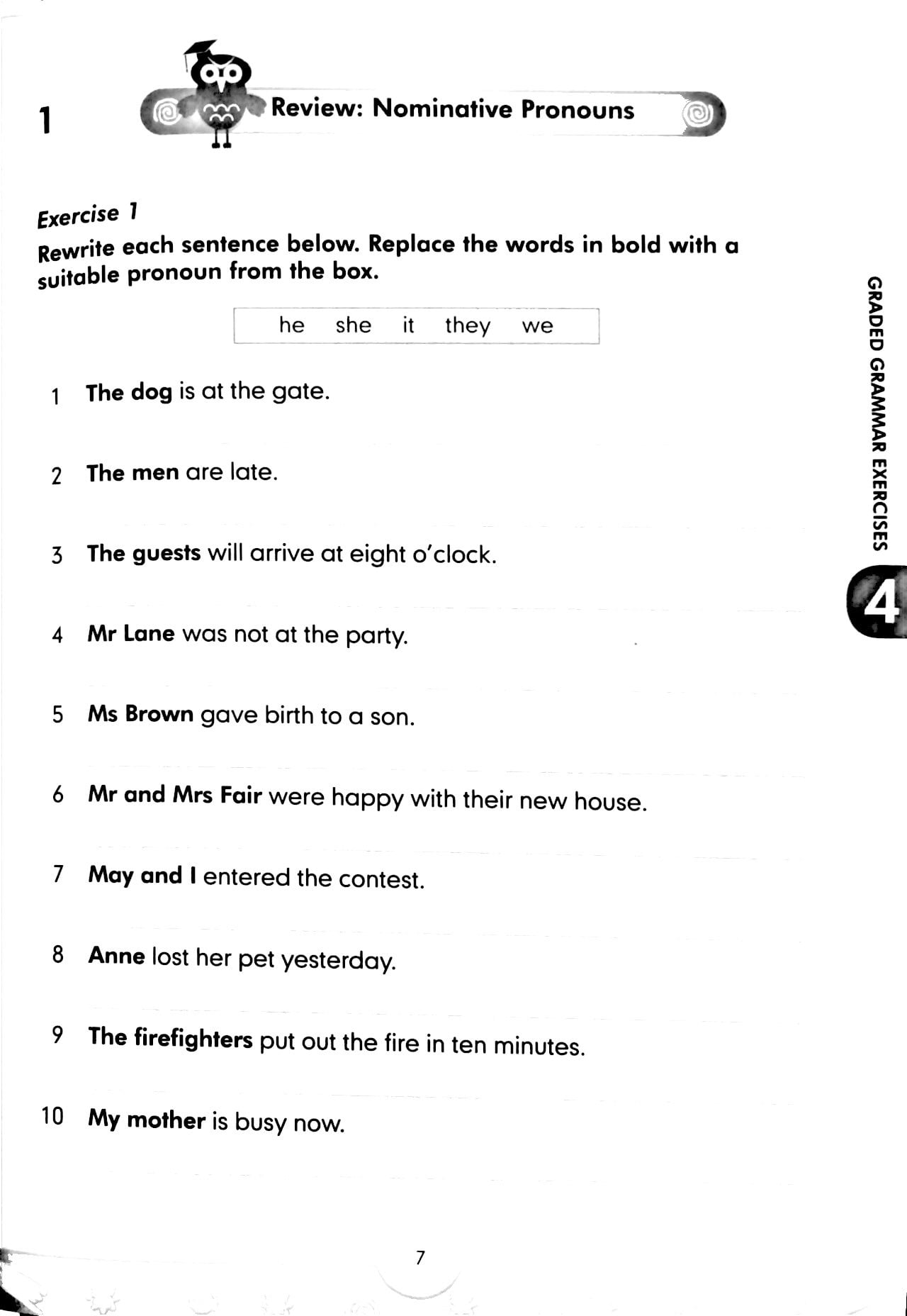 bộ graded grammar exercises 4