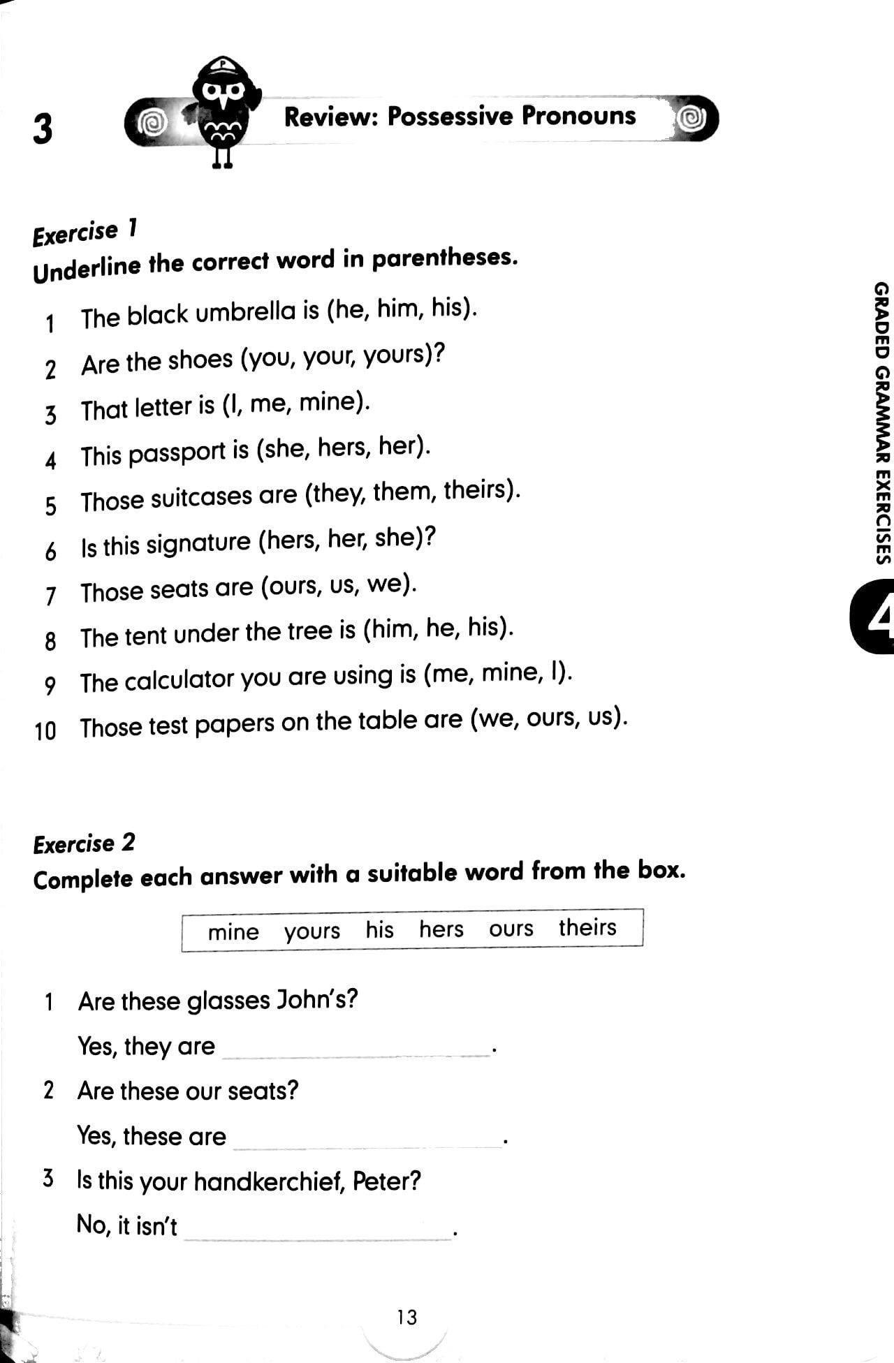 bộ graded grammar exercises 4