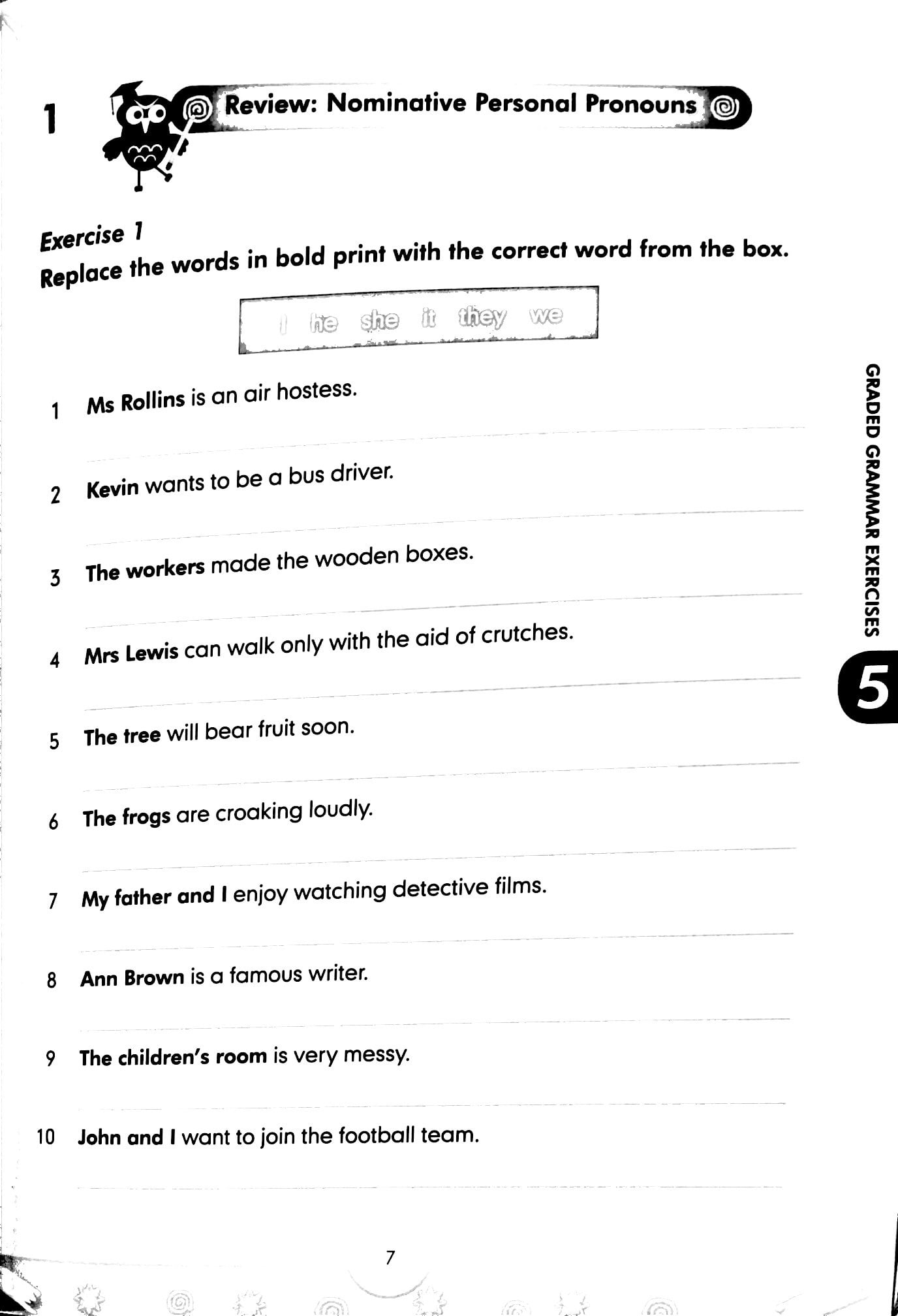 bộ graded grammar exercises 5 (không cd)