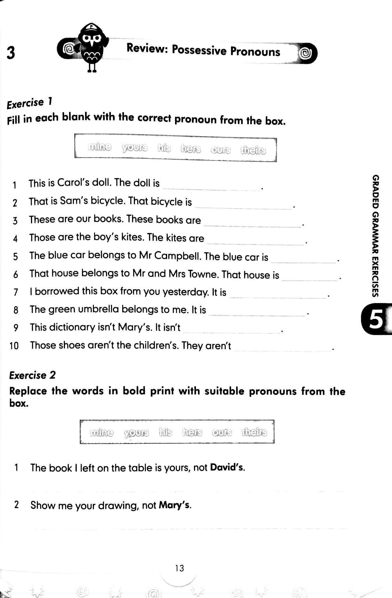 bộ graded grammar exercises 5 (không cd)