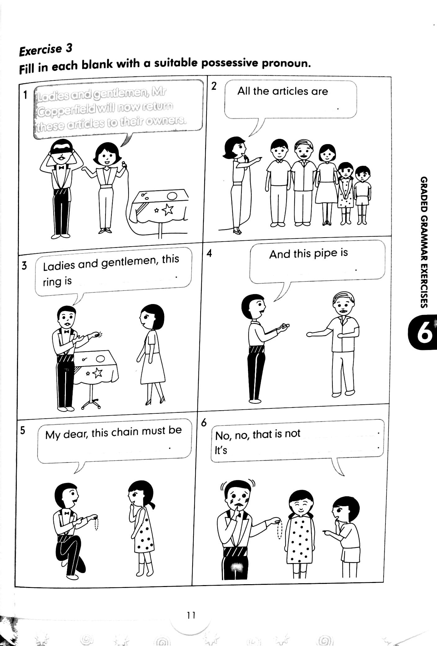 bộ graded grammar exercises 6