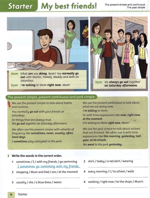 bộ grammar friends 5 student book