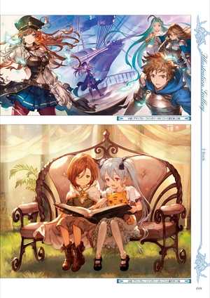 bộ granblue fantasy グランブルーファンタジー graphic archive iv extra works