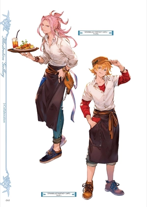 bộ granblue fantasy グランブルーファンタジー graphic archive iv extra works