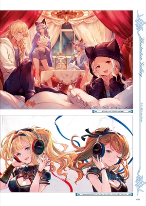 bộ granblue fantasy グランブルーファンタジー graphic archive iv extra works