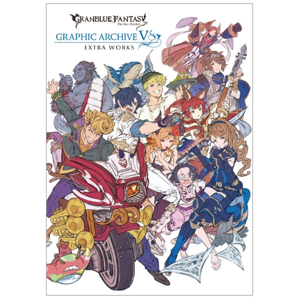 bộ granblue fantasy グランブルーファンタジー graphic archive v extra works