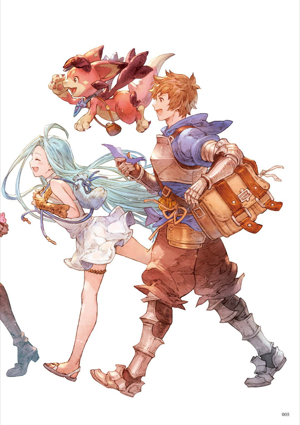 bộ granblue fantasy グランブルーファンタジー graphic archive v extra works