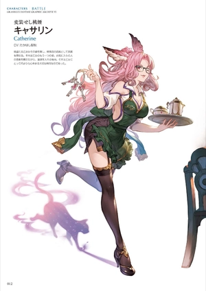 bộ granblue fantasy グランブルーファンタジー graphic archive vi