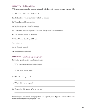 bộ great writing 1: student book with online workbook