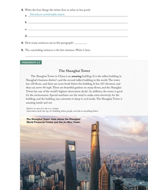 bộ great writing 1: student book with online workbook