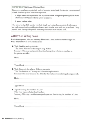 bộ great writing 5: student book with online workbook