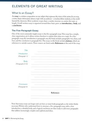 bộ great writing 5: student book with online workbook