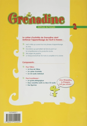 bộ grenadine: cahier d'activites 2