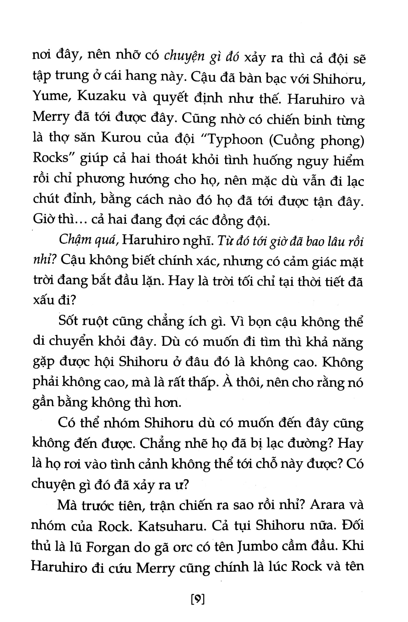 bộ grimgar - ảo ảnh và tro tàn - tập 9