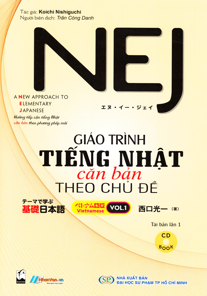 bộ gt tiếng nhật căn bản theo chủ đề vol.1 (cd book)