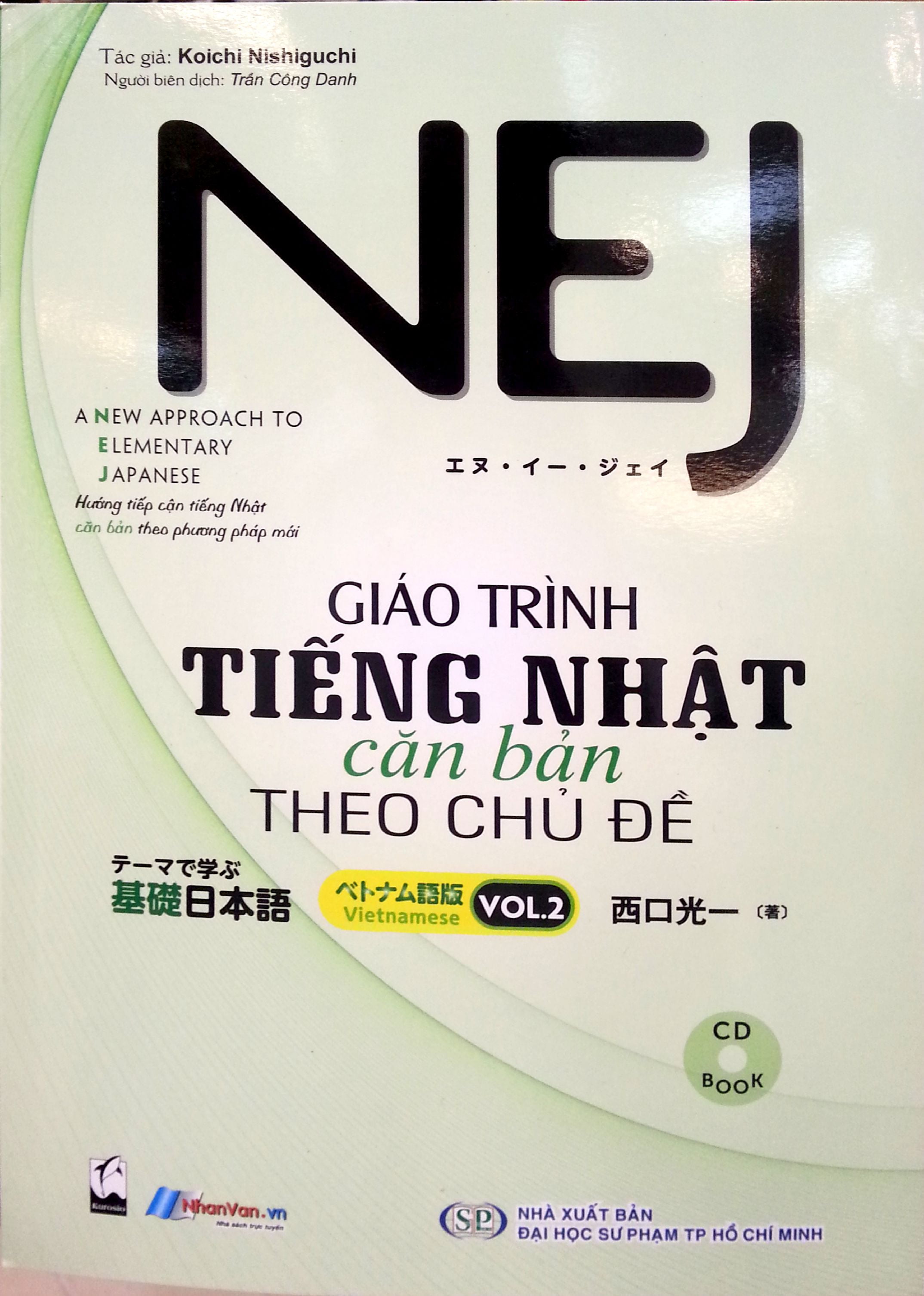 bộ gt tiếng nhật căn bản theo chủ đề vol.2 (cd book)