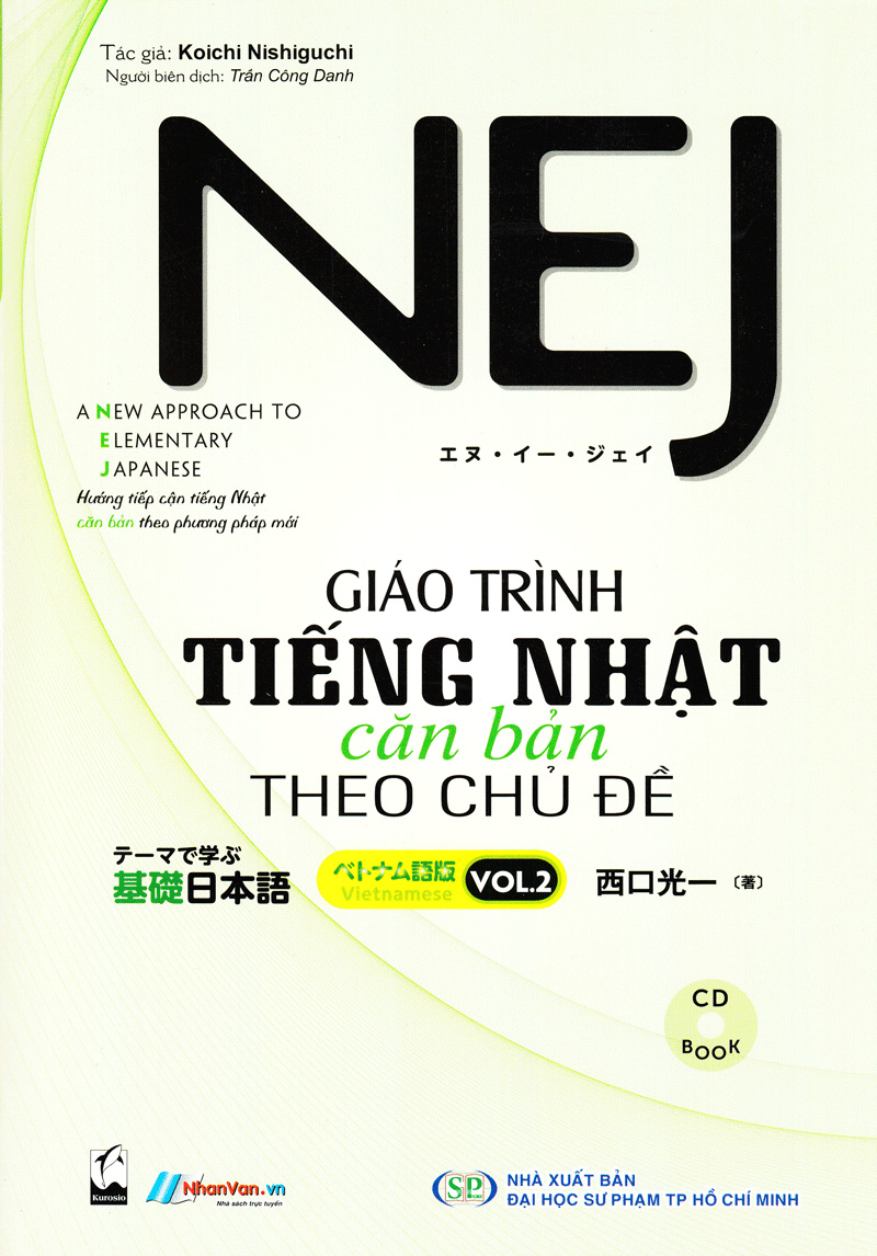 bộ gt tiếng nhật căn bản theo chủ đề vol.2 (cd book)