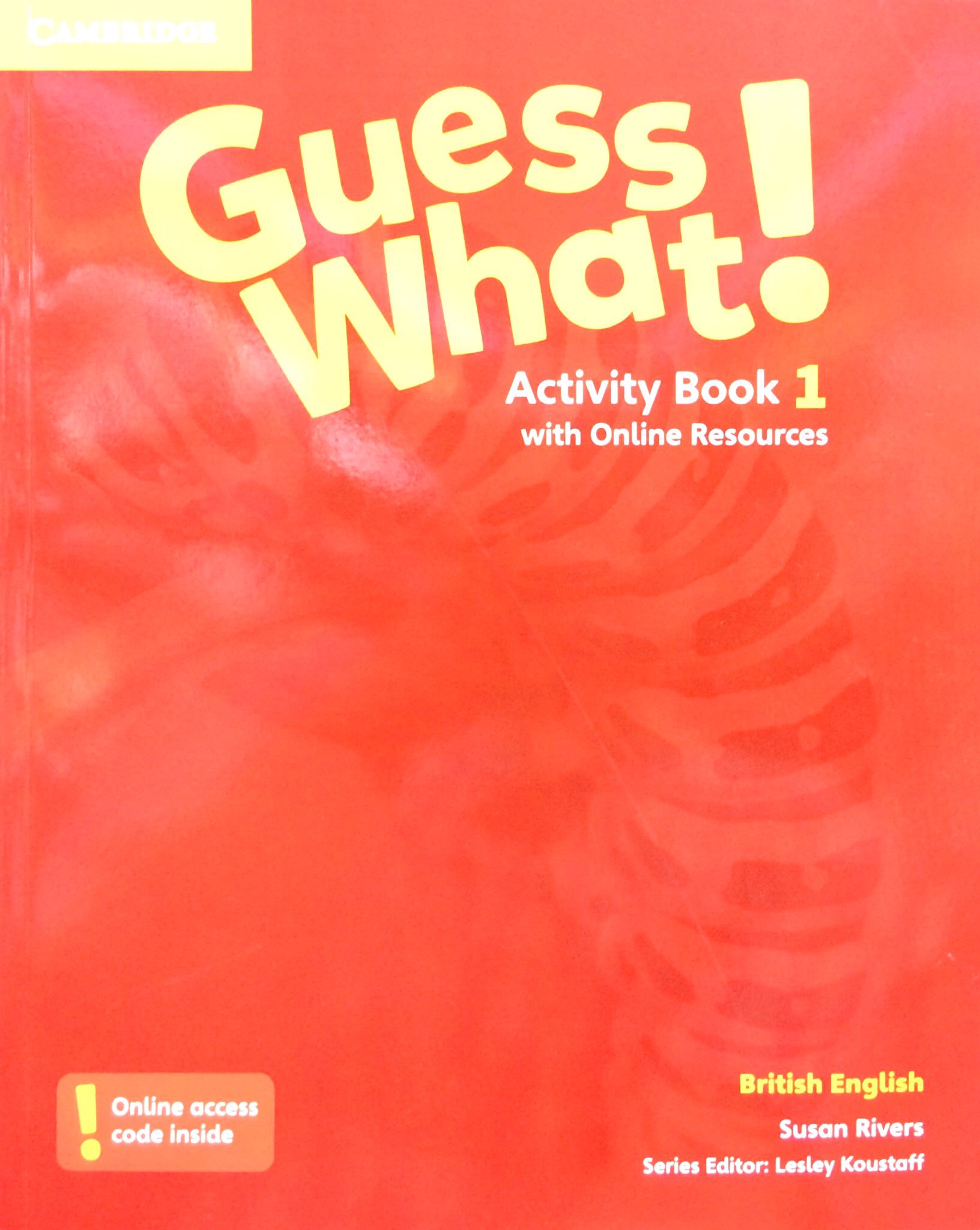 bộ guess what! level 1 activity book with online resources british english