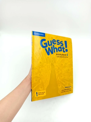 bộ guess what! level 4 activity book with online resources british english