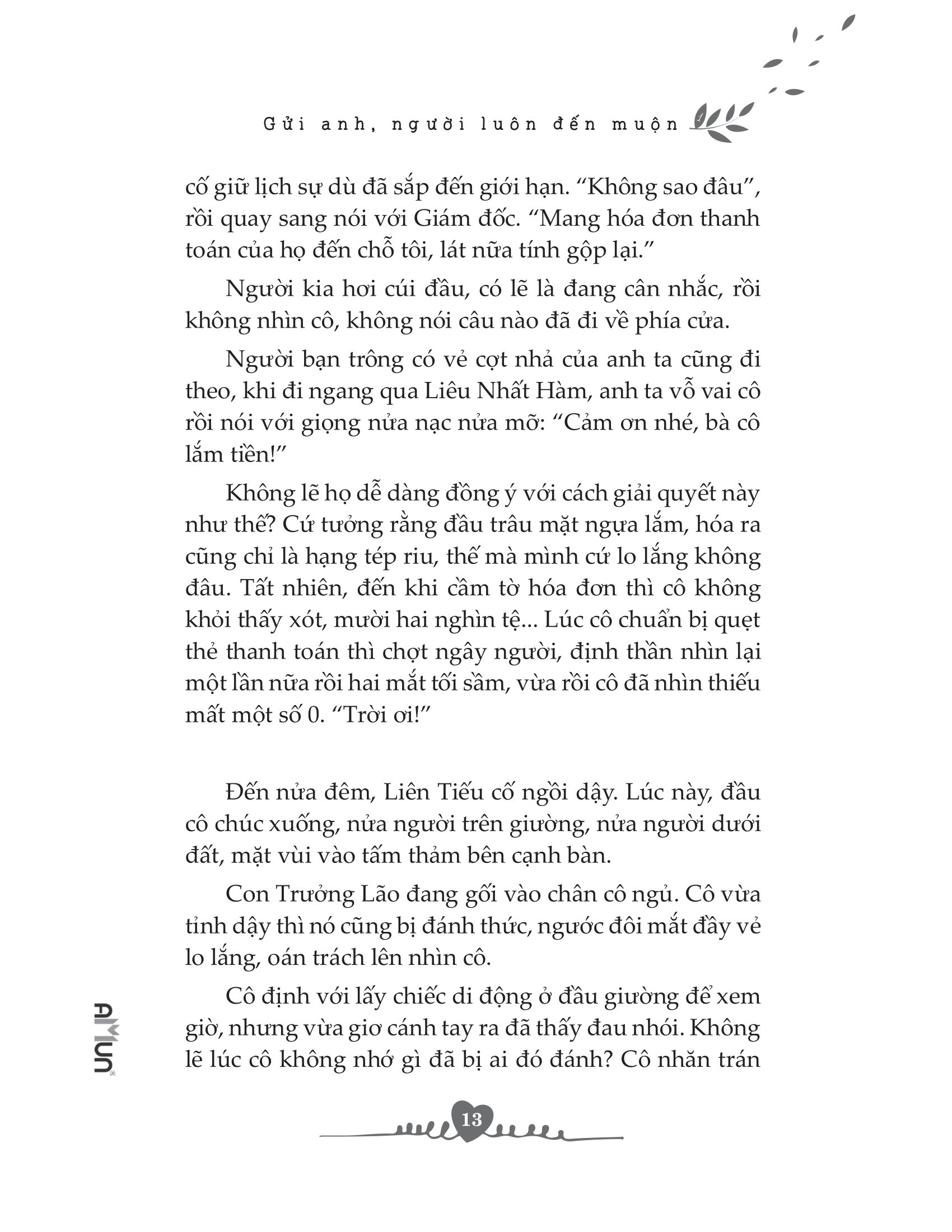 bộ gửi anh, người luôn đến muộn - tập 1