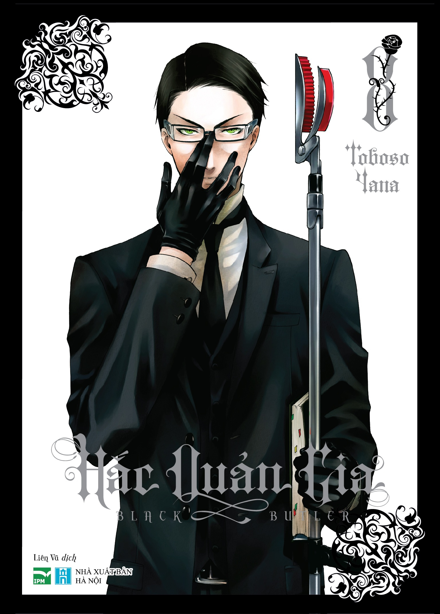 bộ hắc quản gia - tập 8 - tặng kèm black card